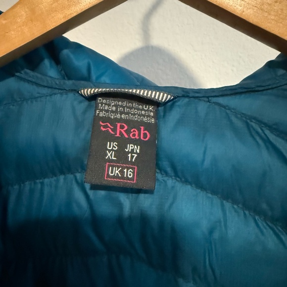 Rab Women's Cirrus Alpine Puffy Jacket - Blue - XL / UK 16 (Gently Worn) - Picture 5 of 7